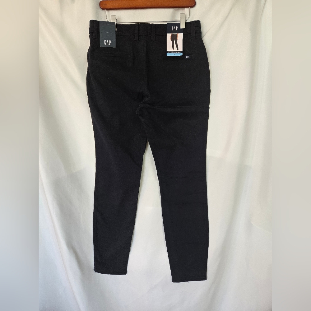 GAP Black New Stretch Skinny Trendy Jeans Size 10